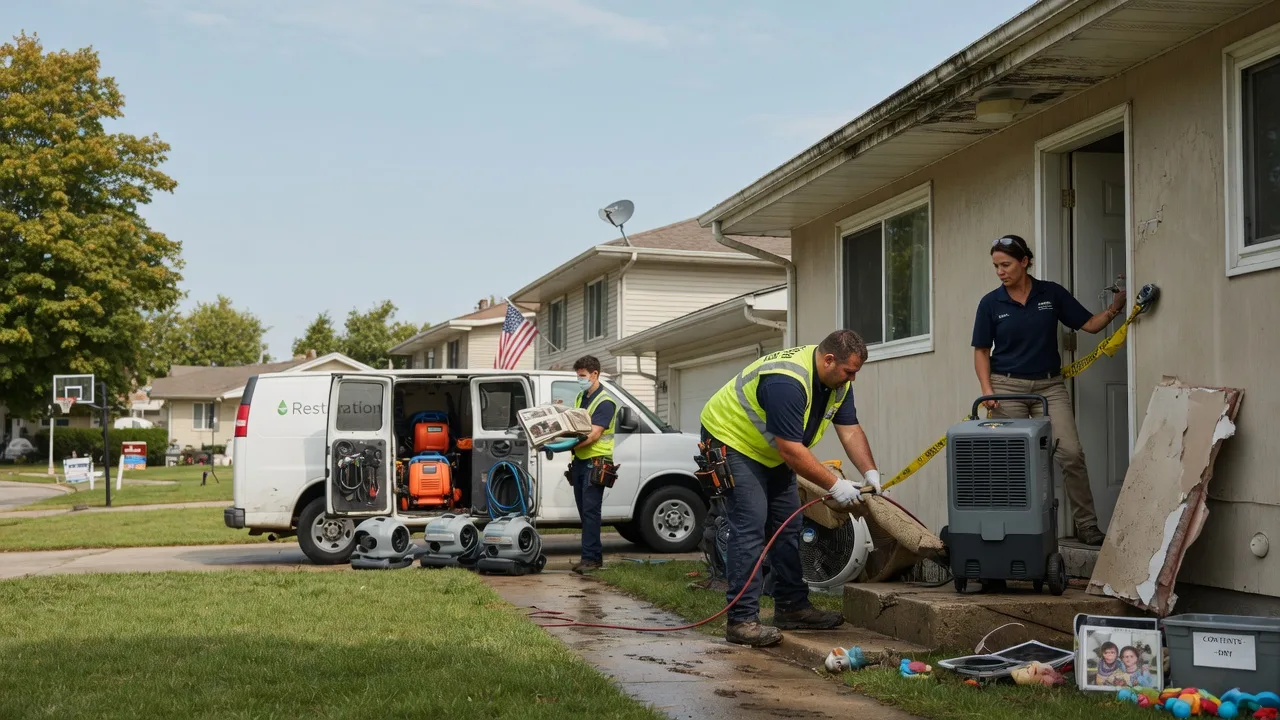 Water Damage Restoration in Halls, TN near me